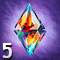 Five Crystals