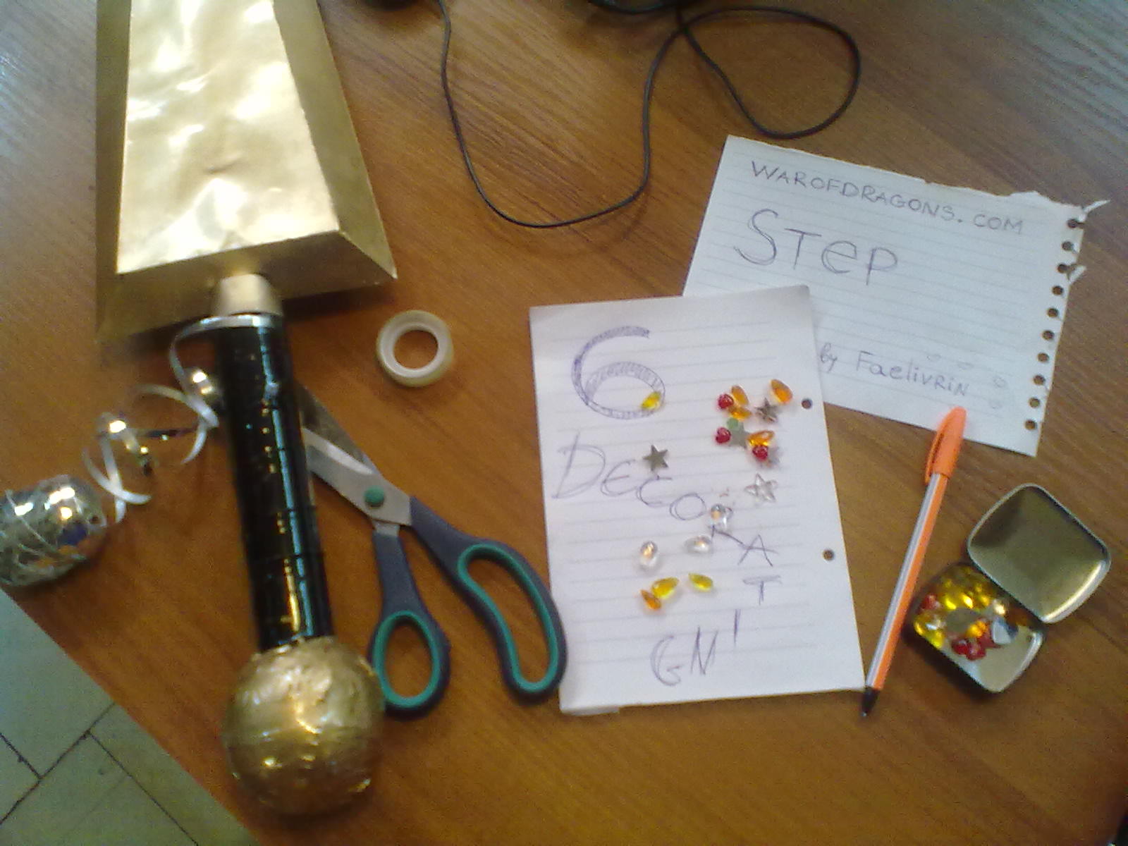 2nd Place in the Weapons Competition in Legend: Legacy of the Dragons, Step 2