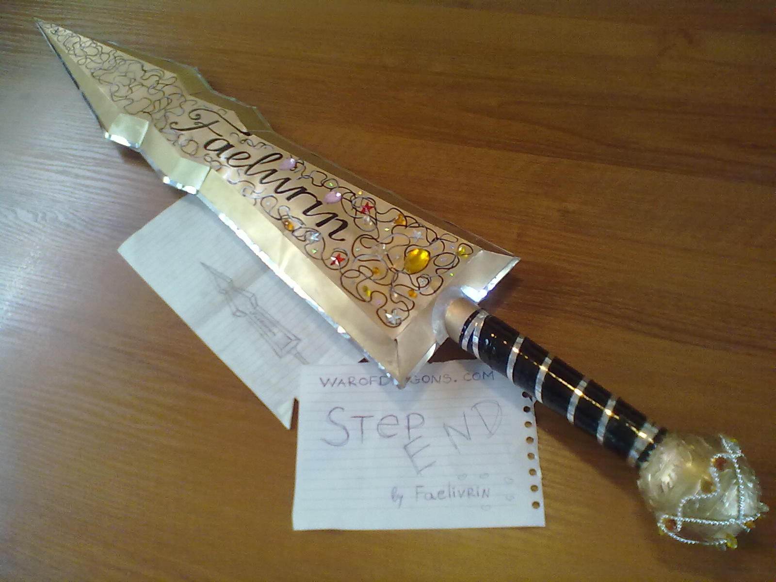 2nd Place in the Weapons Competition in Legend: Legacy of the Dragons, Final