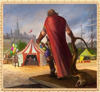 Legendary character -��� ������ in the Russian version of the free browser game Legend: Legacy of the Dragons